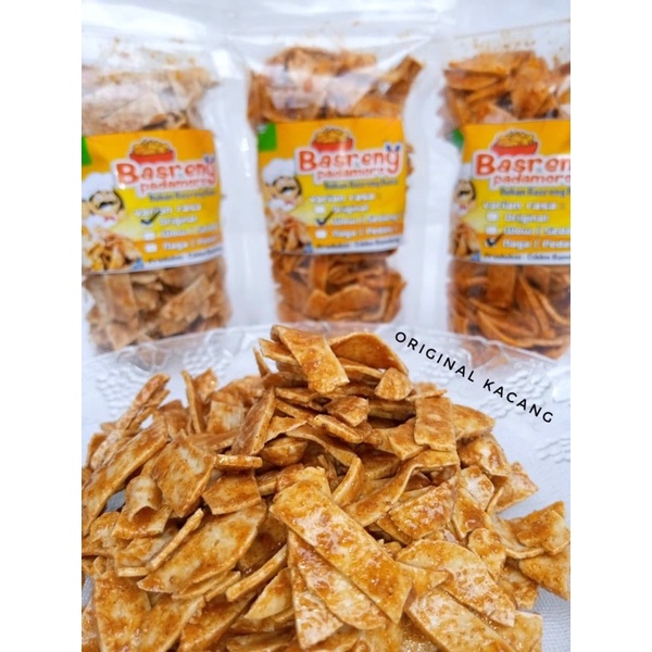 

Basreng Padamoro bumbu kacang isi 100 gram