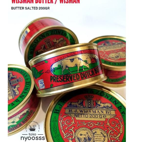 

Larismanis--Wisjman Butter Salted 200gr / Mentega Wisman / Mentega Asin