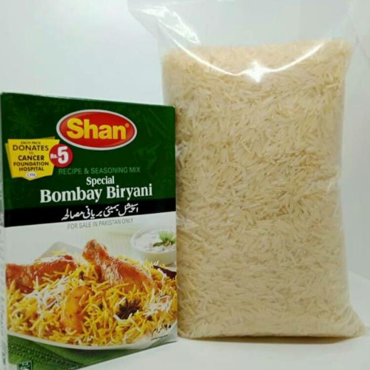 

Star promo:paket beras basmati 1kg+1kotak bumbu biryani 