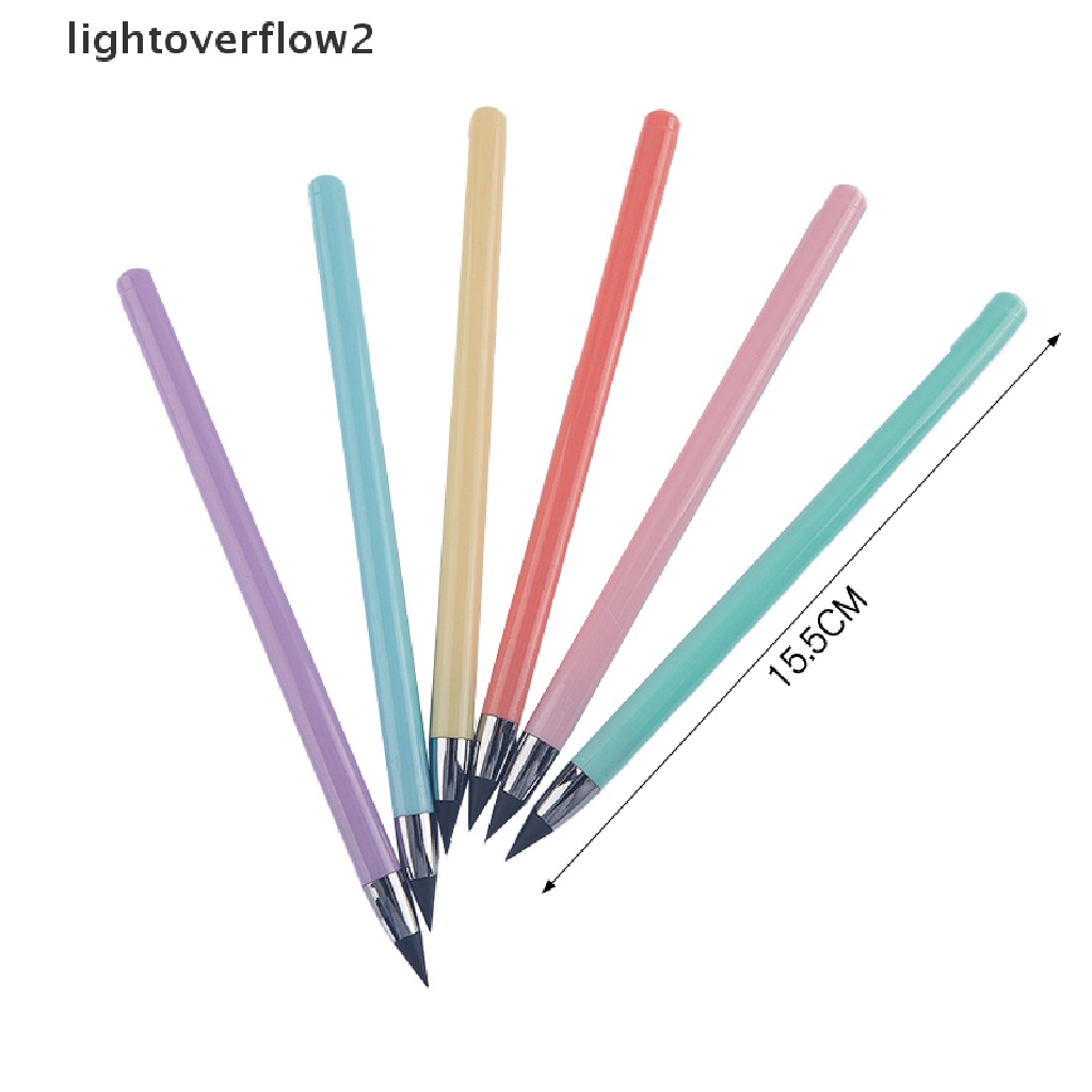 (lightoverflow2) Pensil Eternal Warna Hitam Bisa Dihapus (ID)