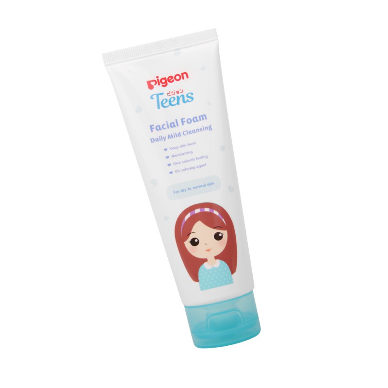 PIGEON Teens Facial Foam Daily Mild Cleansing Sabun Wajah Remaja