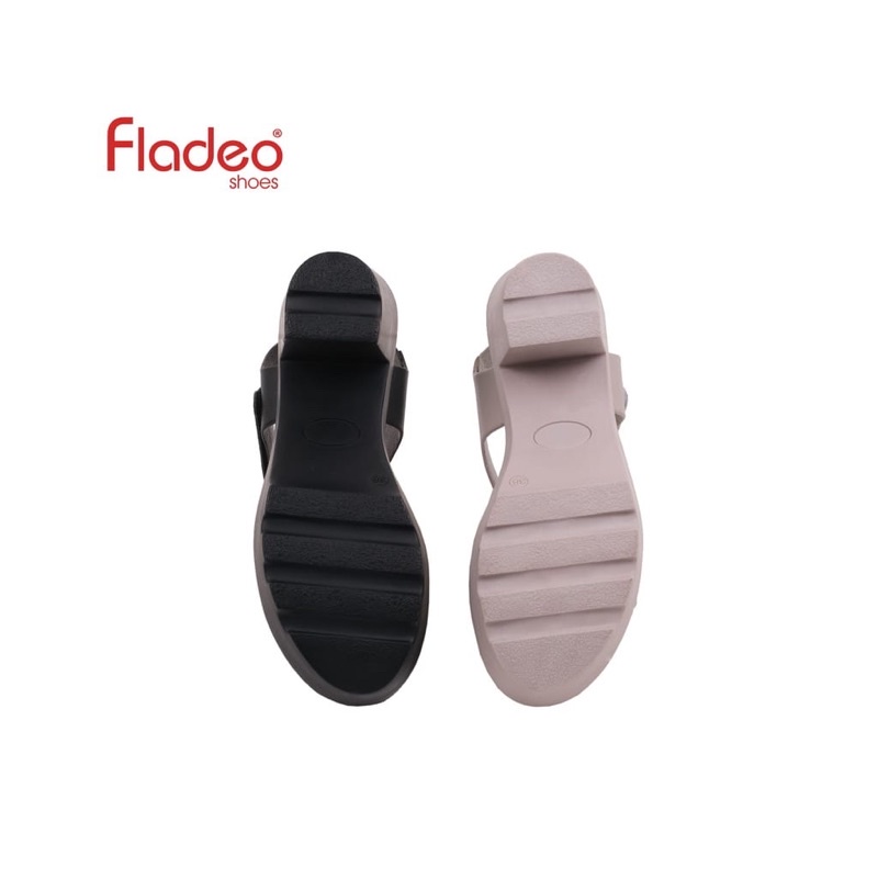 Fladeo D21/LDT 380-1RV/Sandal Hak Tali Wanita [  Chunky Heel ] / Ramayana Jatinegara