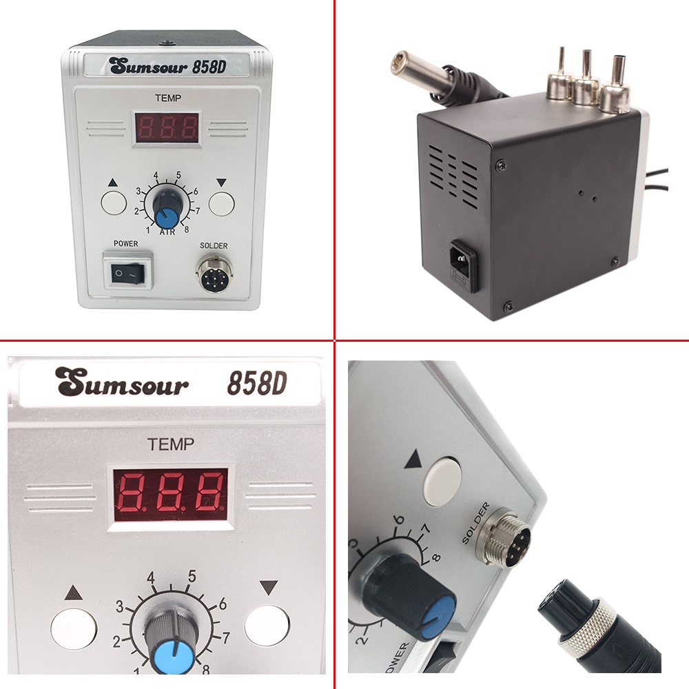 SOLDER BLOWER 858D HOT AIR SOLDER UAP BLOWER ORIGINAL BLOWER 858D 858D+ Solder Uap Blower/Blower Uap 858D 858D+