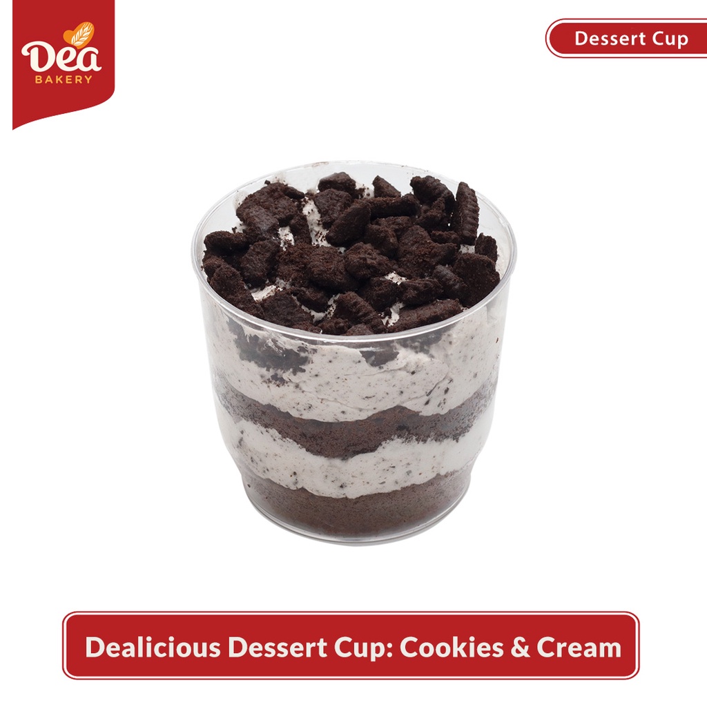 

Dealicious Dessert Cup - Cookies & Cream