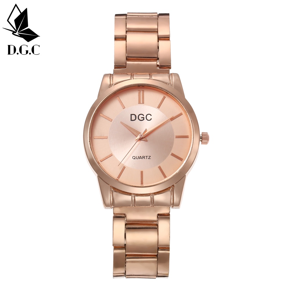 ✨DGC✨Jam Tangan Pasangan Fashion Pria Wanita Jam Tangan Murah Wanita Gelang Jam Tangan Pasangan C100