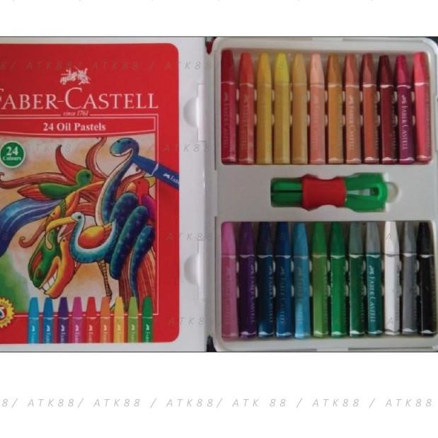 

Hexagonal Oil Pastel 24 Pcs (#120089) / Crayon faber castell