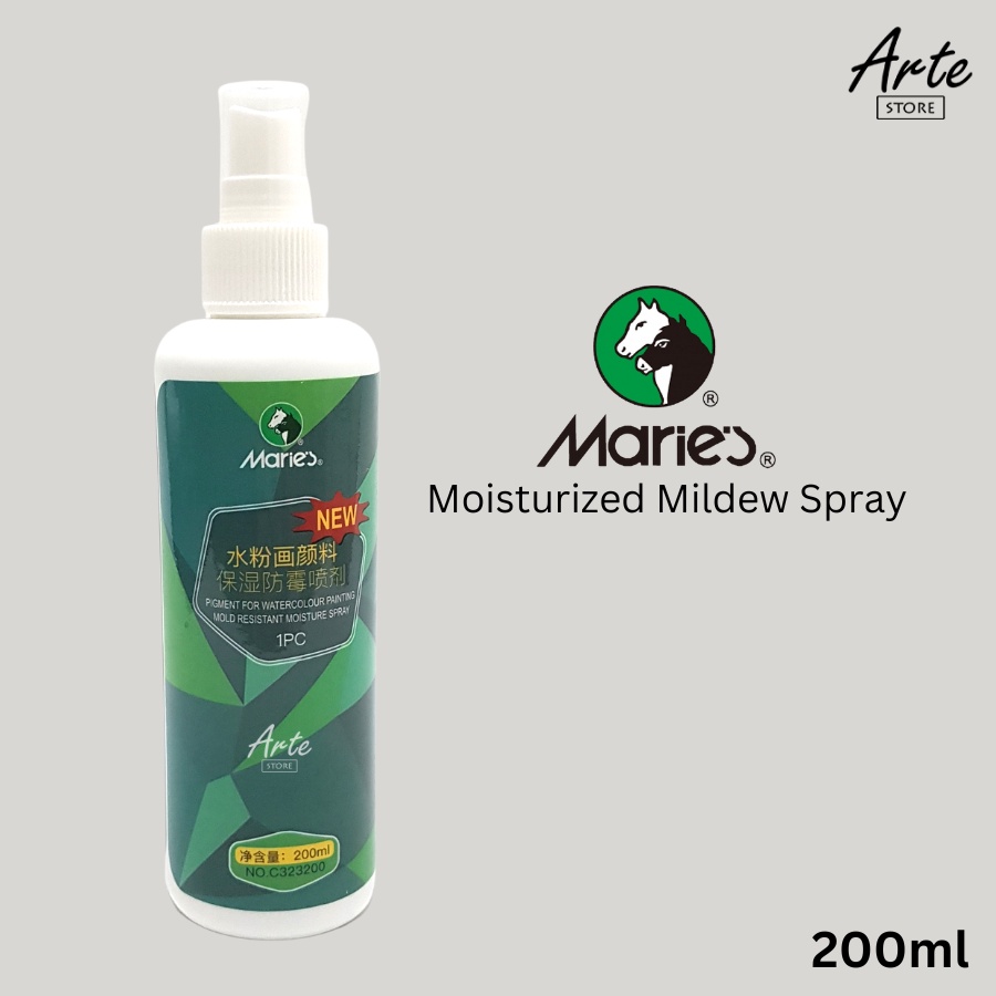 Maries Moisturized Mildew Gouache / Watercolor Spray 200 ml