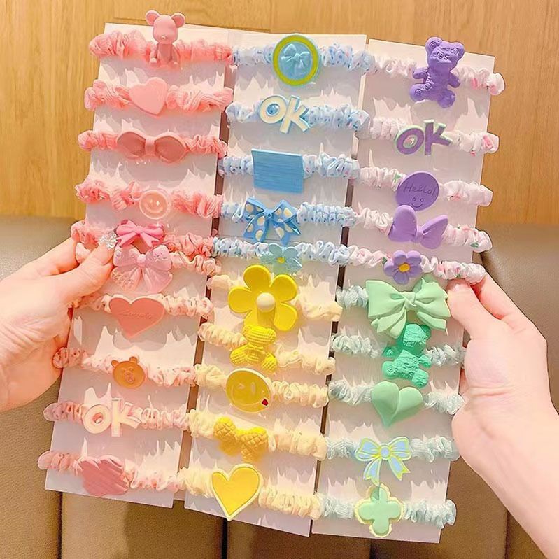 A06 IKAT RAMBUT SCRUNCHIE MOTIF BUAH KOREA