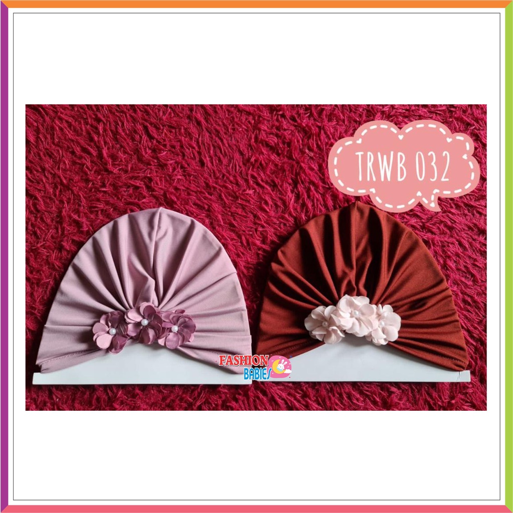 ❤ Fashionbabies ❤ TURBAN BUNGA/TURBAN BAYI PEREMPUAN /CIPUT BABY /TOPI ANAK PEREMPUAN