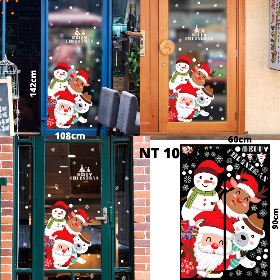 WALL STIKER STICKER NATAL WALLSTIKER KACA DINDING SETIKER WALLSTICKER TEMA POHON MOTIF NATAL WALSTICKER WALSTIKER WALLPAPER PAPER MERRY MERY CHRISTMAS CRISTMAS 2022 SANTA CLAUSE TAHUN BARU DEKORASI HIASAN DINDING TEMBOK PINTU KACA JENDELA RUMAH