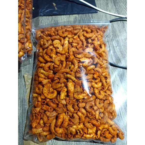 

1kg 1000gram makaroni pedas daun jeruk