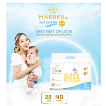 MAKUKU Air Diapers ProCare TAPE NB28 S42 Pro Care