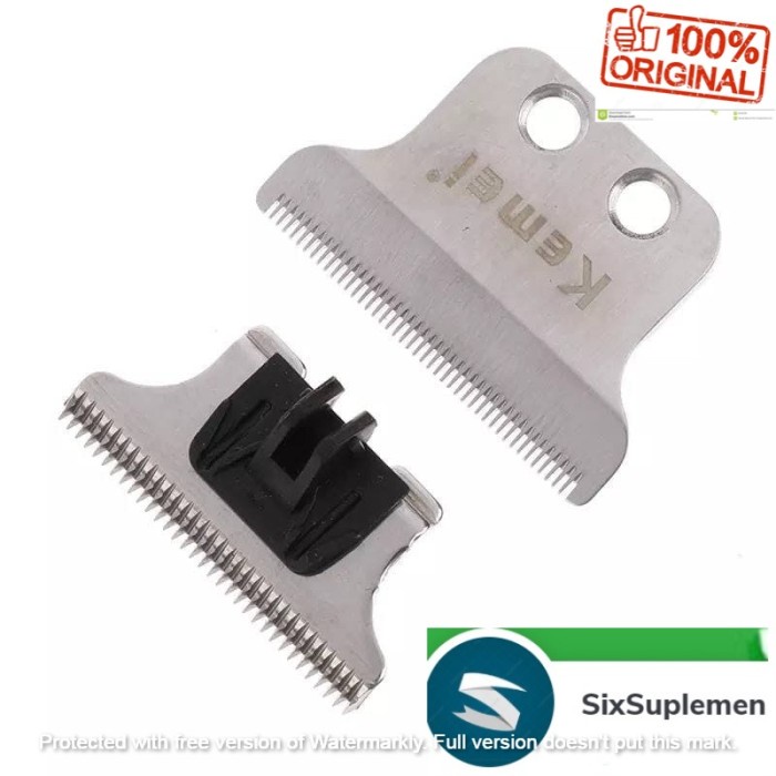 Mata pisau Blade Refill KEMEI KM-5021 1 Set + baut