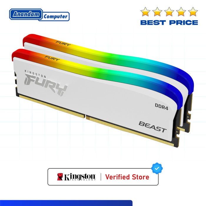 Kingston FURY BEAST RGB Special Edition 32GB DDR4 3200MHz (16GBx2)
