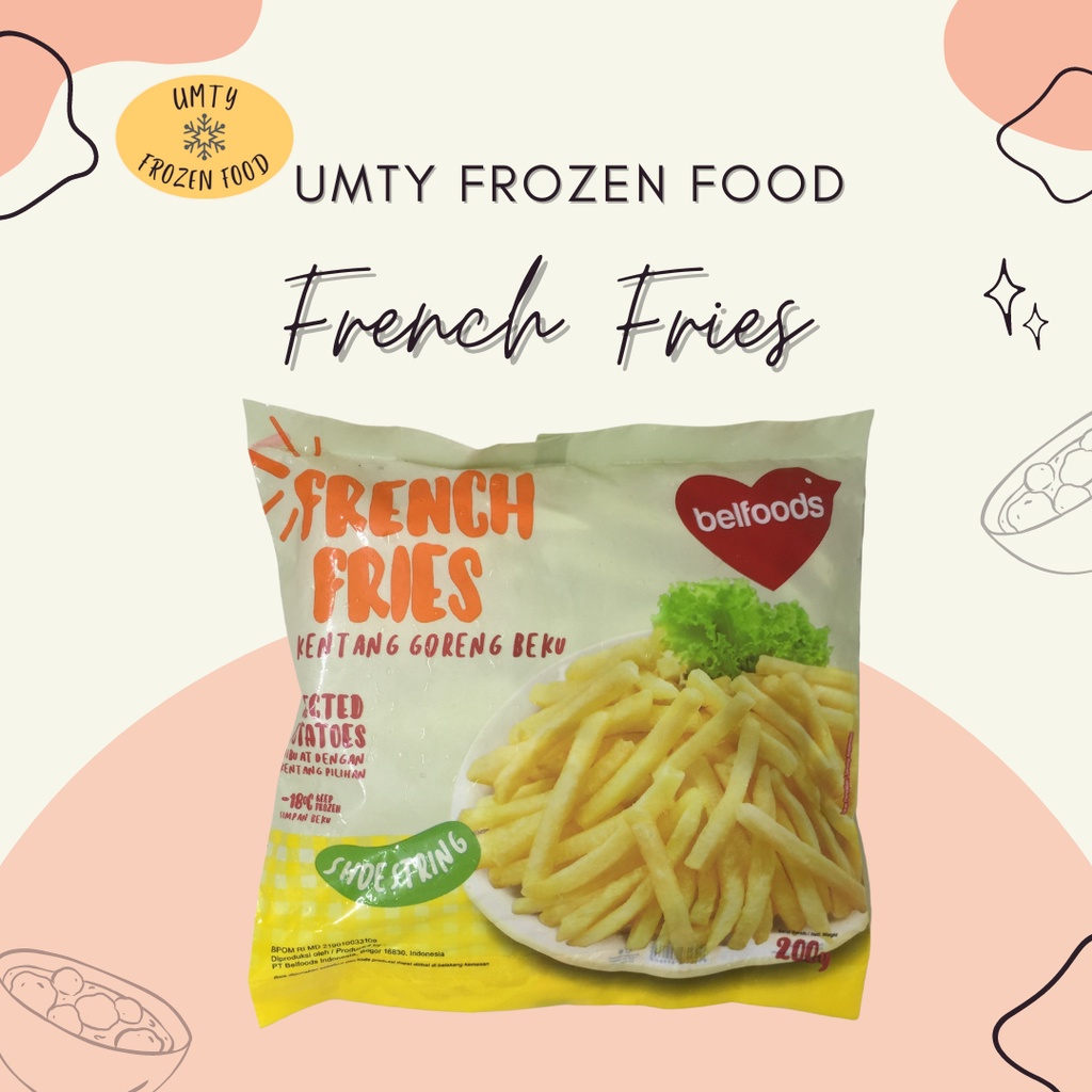 

French Fries Belfoods 200gr