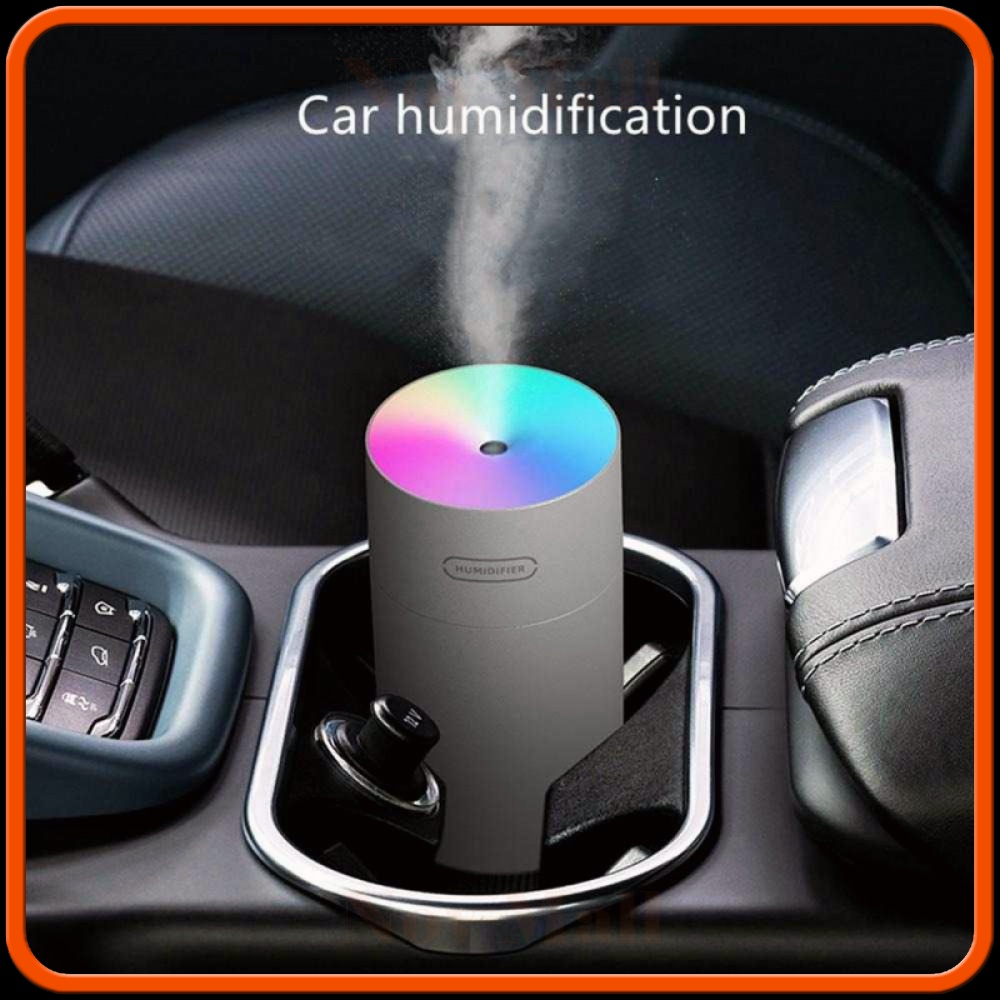 Air Humidifier Mobil Aromatherapy Oil Diffuser LED Light 270ml AM760