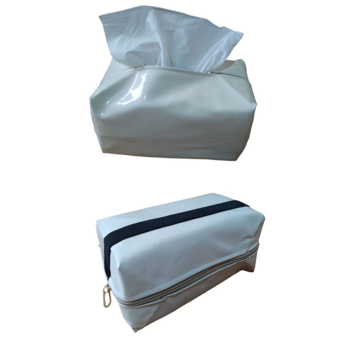 [ BAYAR DI TEMPAT ] Tempat Tisu Mobil Kartu HP Kotak Tissue Car Holder Phone Card - TISSU