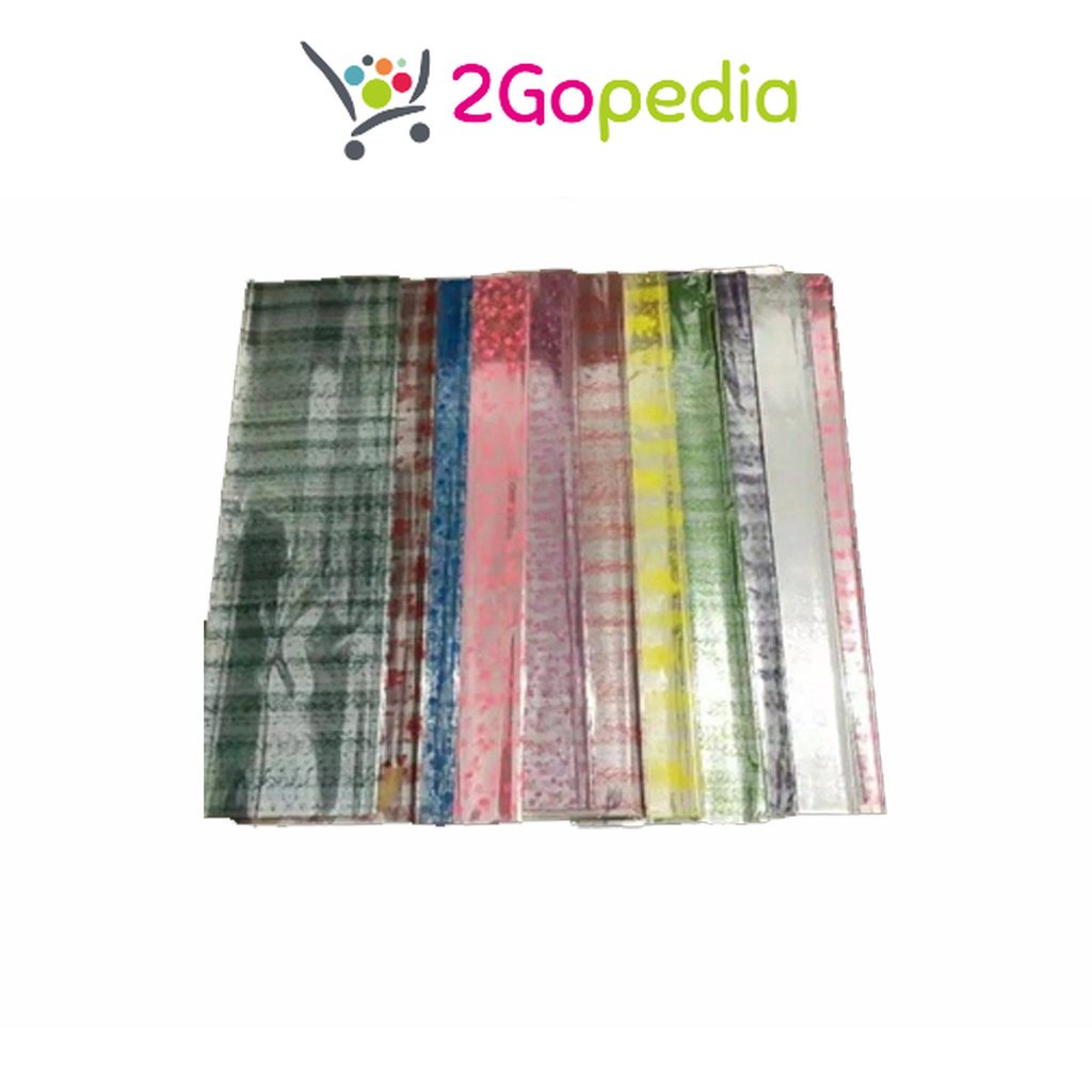 

Plastik Pembungkus Parcel isi 25 Lembar Motif Mix Hore Grosir Murah Atk