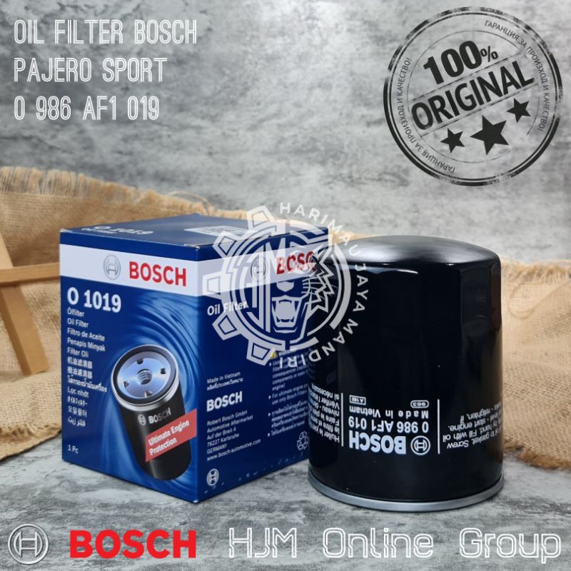 OIL FILTER - SARINGAN OLI PAJERO SPORT / TRITON BOSCH ORIGINAL