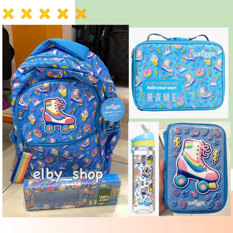 

Ready Smiggle Original Bright Side Blue shoes