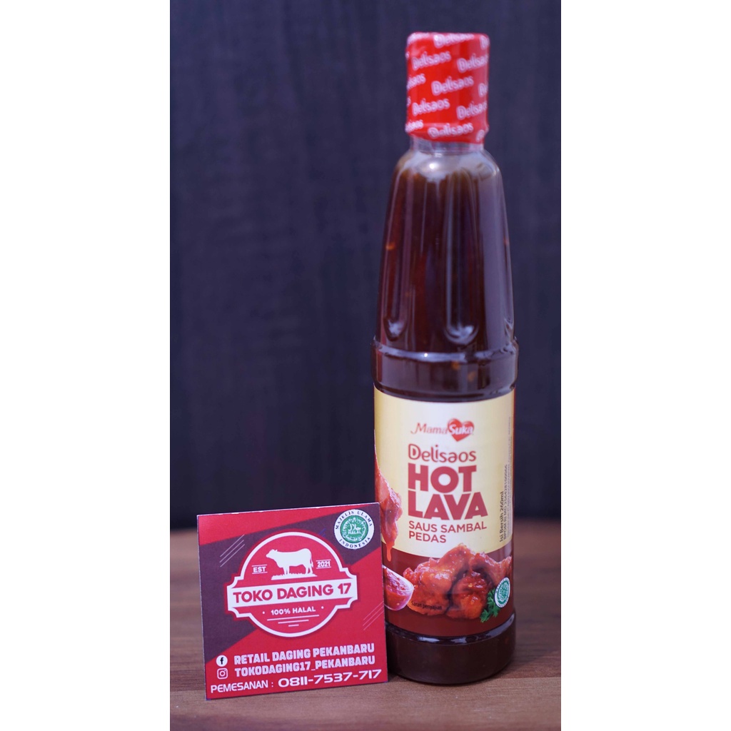 

Mamasuka Delisaos Saus Hot Lava