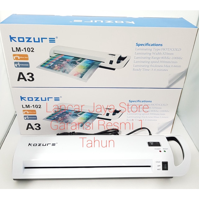 

Exclusive Mesin Laminating Kozure Lm 102 - A3