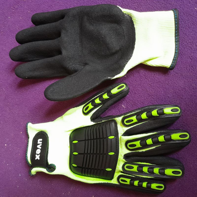 sarung tangan hand gloves uvex synexo impact 1