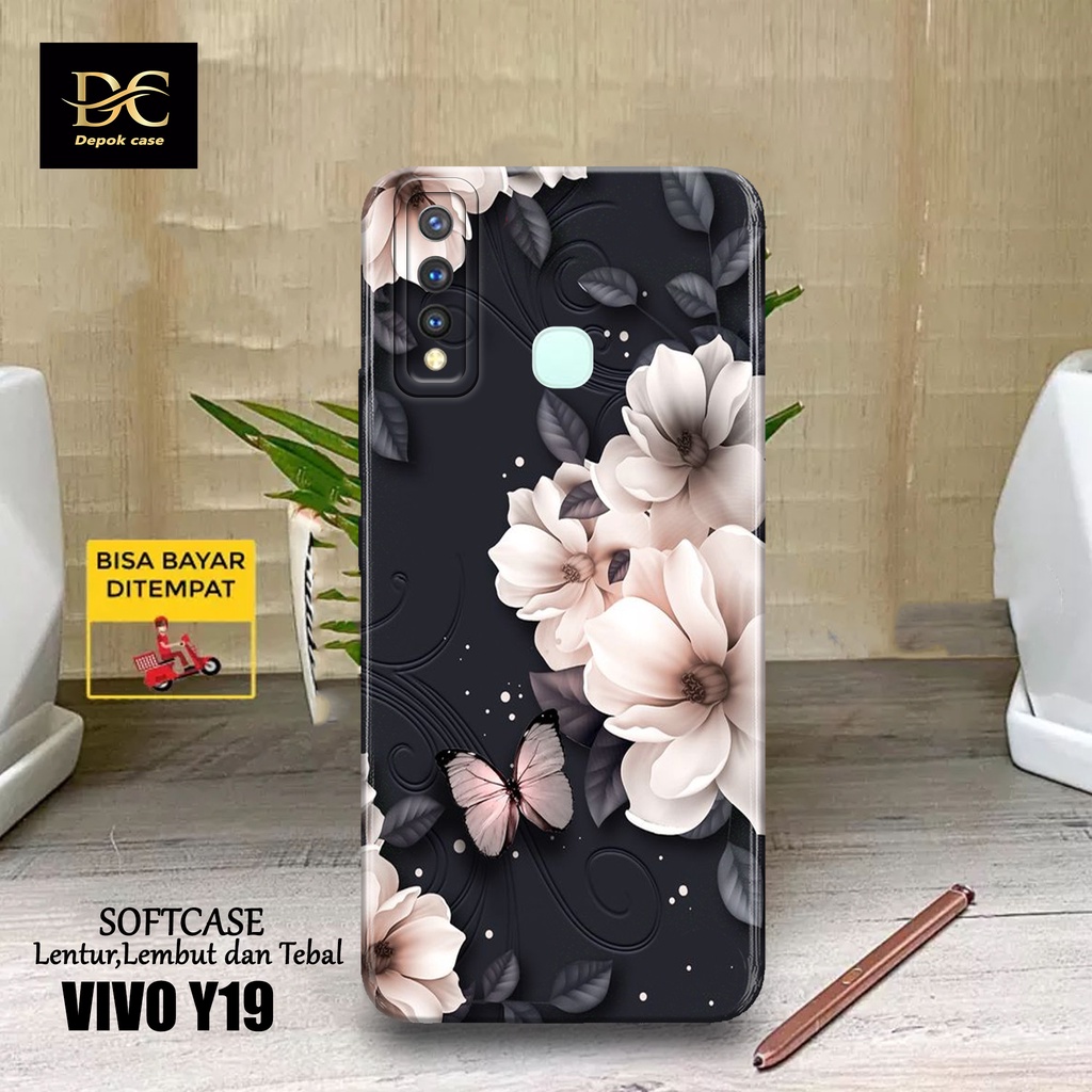 Case VIVO Y19 - Casing VIVO Y19 Terbaru - Depok case [ Bunga ] Casing Hp - Kesing Hp VIVO Y19 - Case