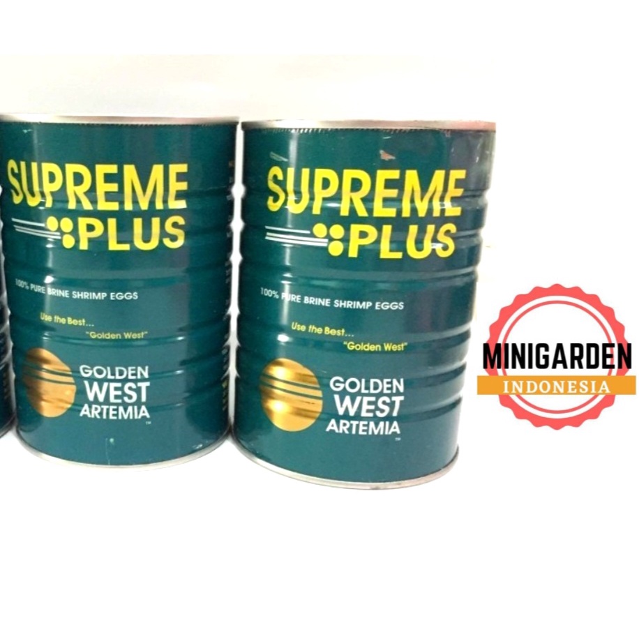 ARTEMIA SUPREME PLUS 425 GRAM GOLDEN WEST ARTEMIA PAKAN IKAN BURAYAK