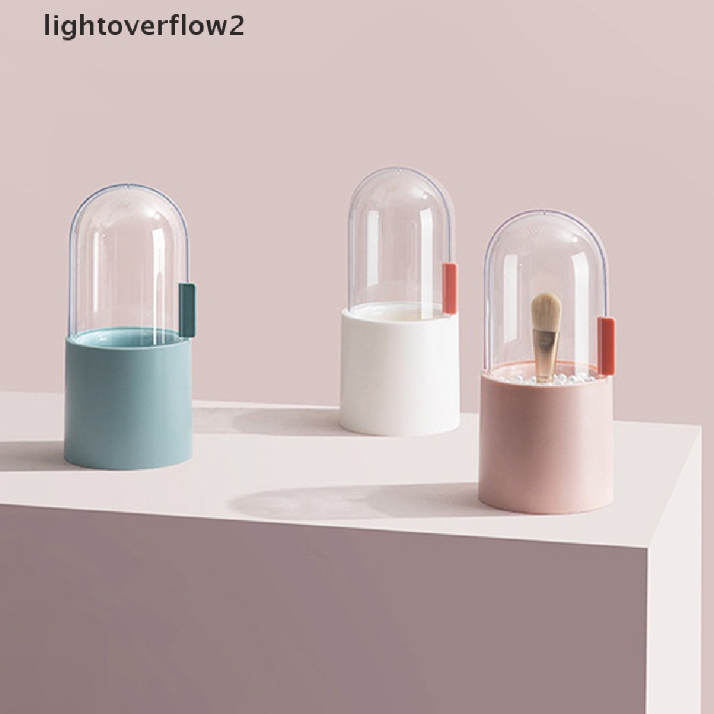 (lightoverflow2) Case Holder Penyimpanan Brush Makeup / Kutek / Pensil Alis / Bibir (ID)