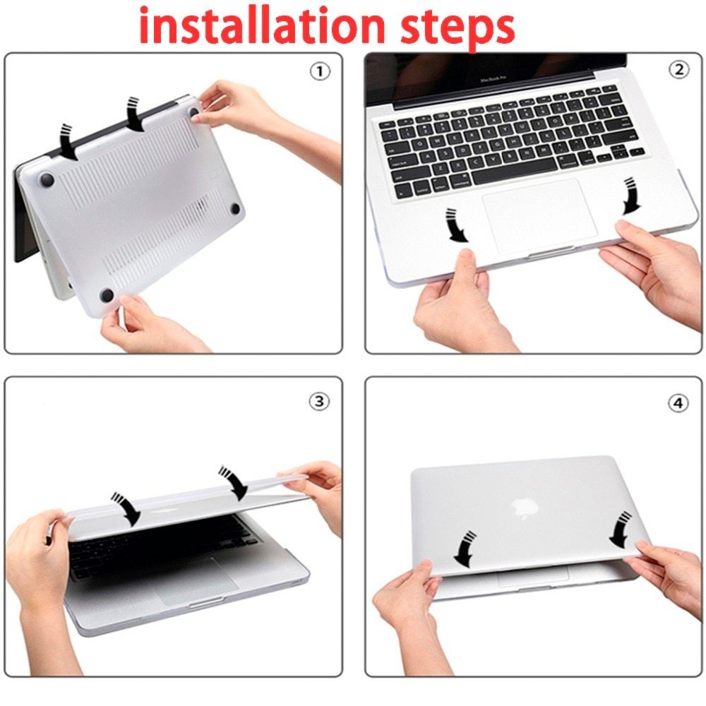 Case Macbook Air M2 2022 A2681 Premium Clear Transparan cover Macbook Pastel Casing For Macbook Air M2