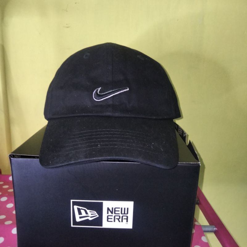 Topi Nike Import Original Hitam Baru