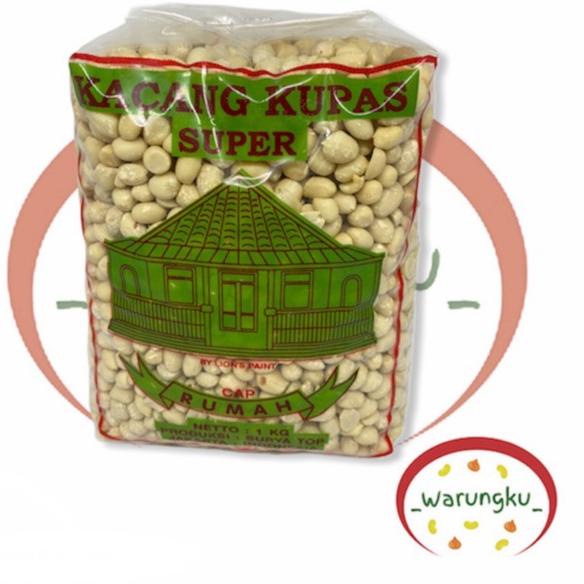 

HARGA GROSIR Kacang Kupas Tuban Super Rumah Ijo 1kg gas !!