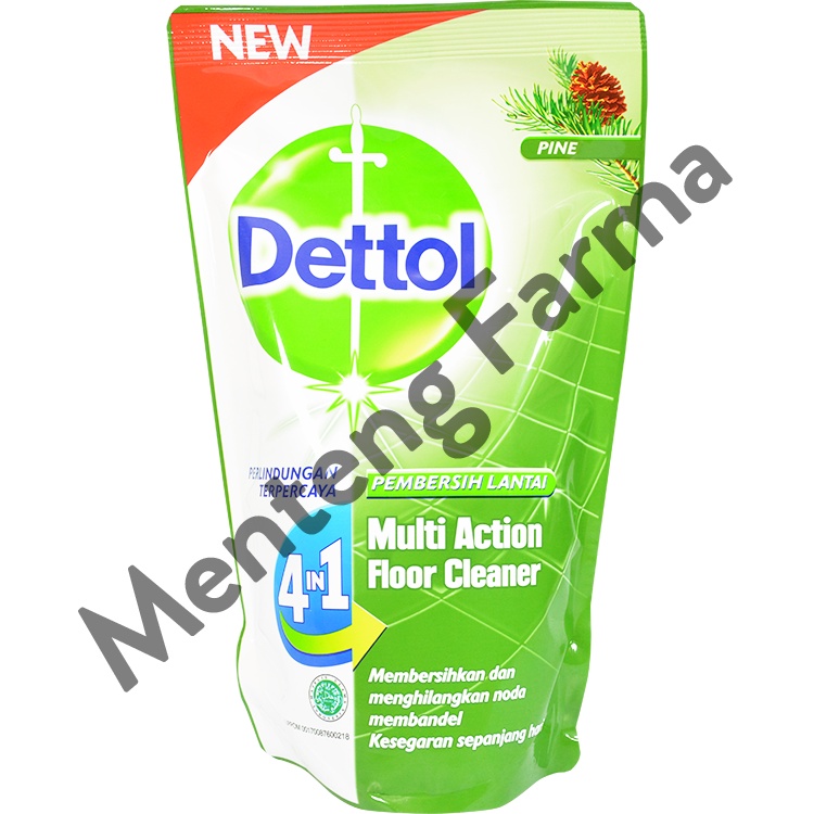 Dettol Multi Action Floor Cleaner Pine 700 ML - Pembersih Lantai