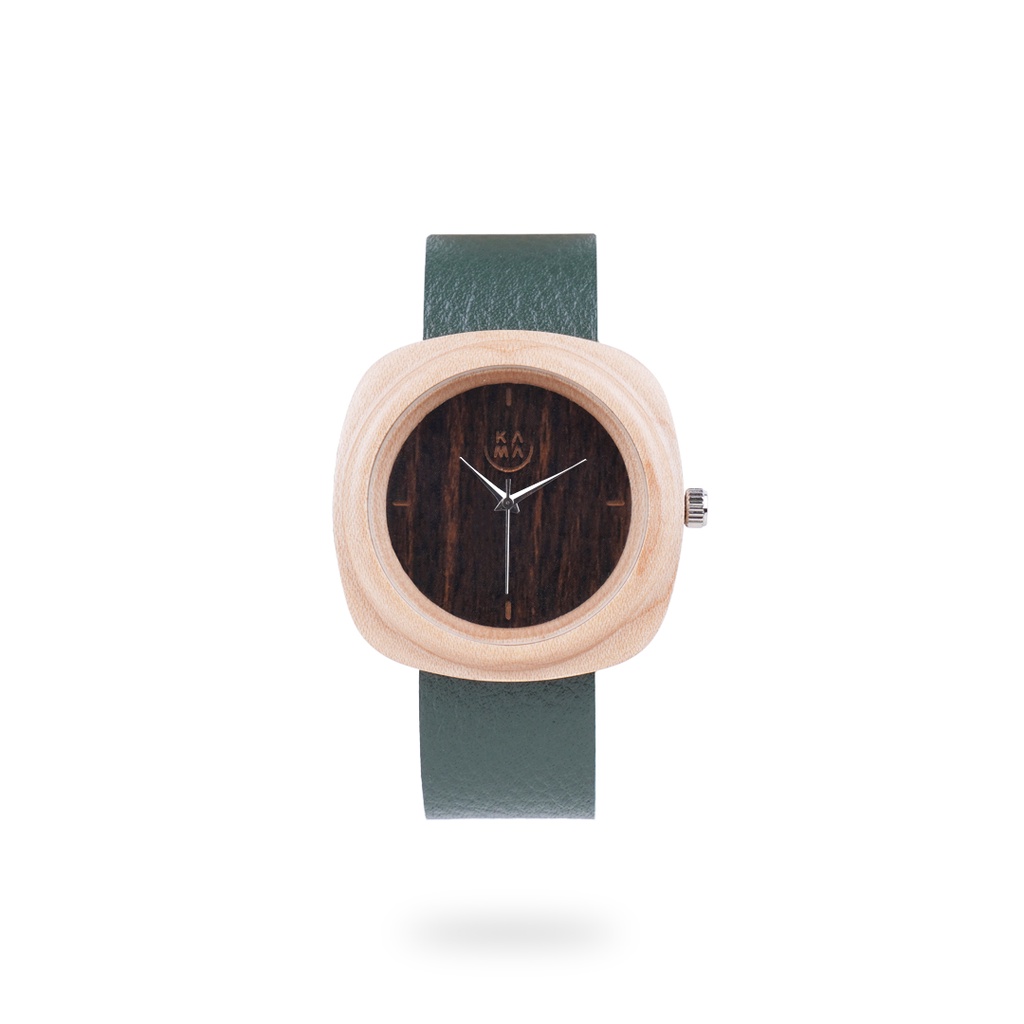 Kama Watch 2.0 Jam Tangan Kayu Maple Dial Hitam