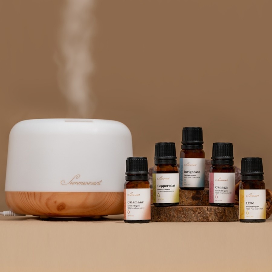 Summerscent Ultrasonic Aroma Diffuser Humidifier - HUMIDIFIER