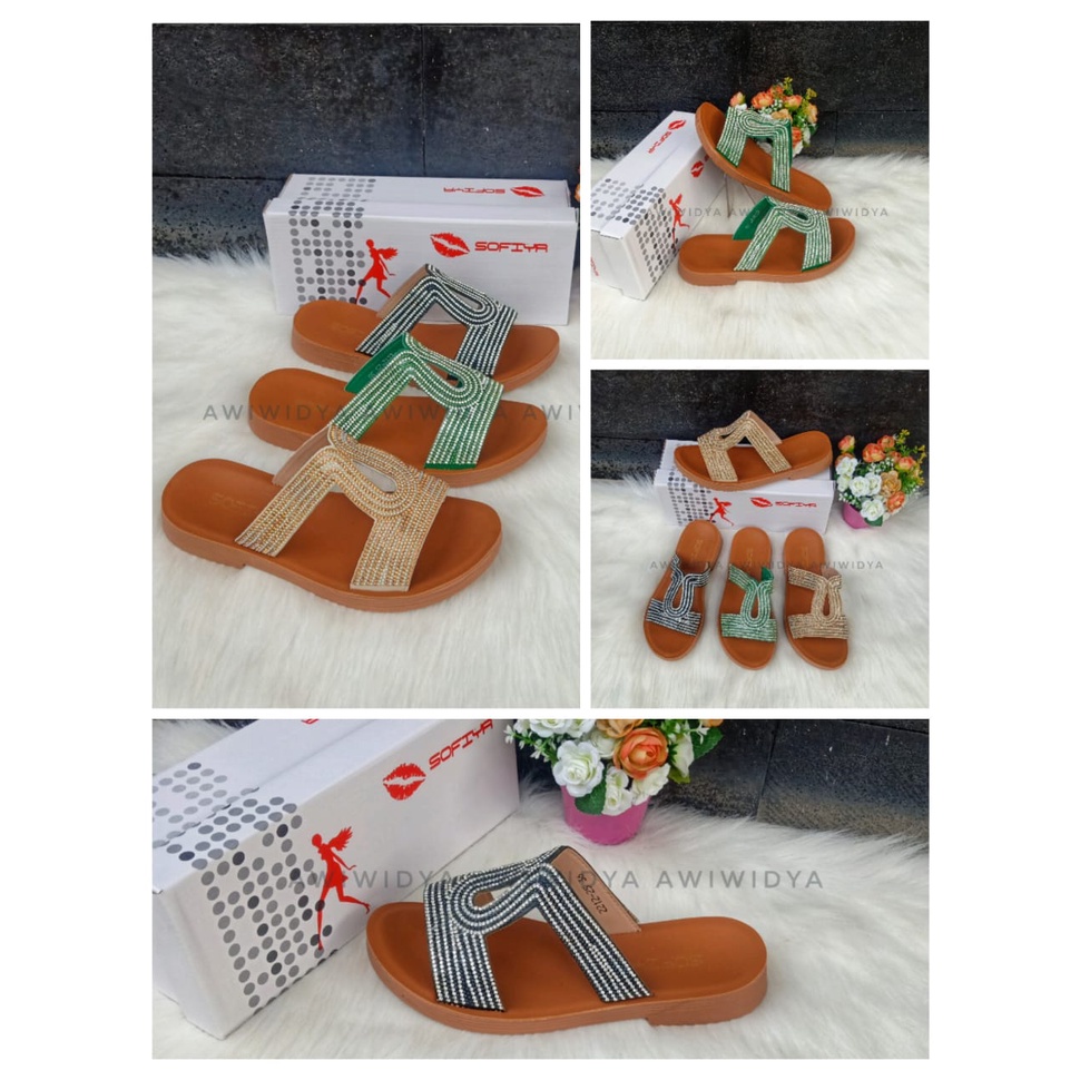 SANDAL SOFIYA 2212-25/SANDAL SOFIYA ORIGINAL/SANDAL WANITA MODEL TERBARU