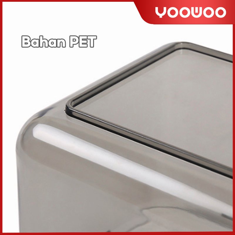 Kotak tisu transparan /Tissue Box /kotak penyimpanan tisu /Wadah Tisu Tempat Tisu Minimalis