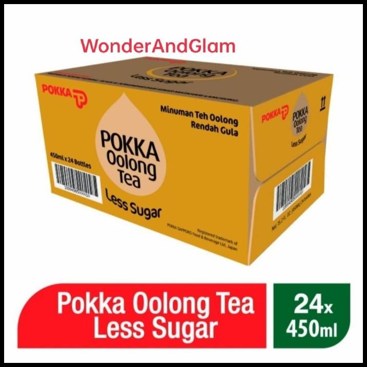 

Pokka Oolong Tea 450Ml Less Sugar | Pokka Oolong Tea 450Ml 1Dus 24 Pcs