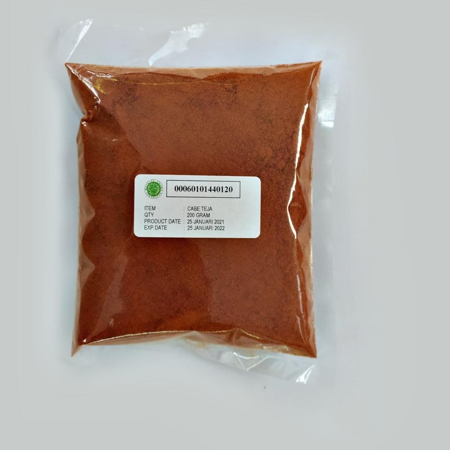 

GRATIS ONGKIR✅CABE TEJA BUBUK (PEDAS) 200 GR|KD9