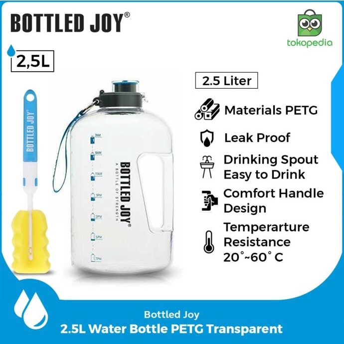 

Bottled Joy 2.5 L Water Bottle