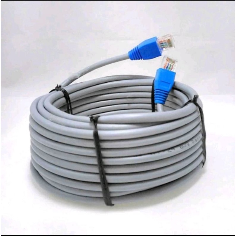 0Kabel LAN Networking UTP Cat 5e 10 20 30 Meter Telebit 10/100 Mbps RAV SOLUTION