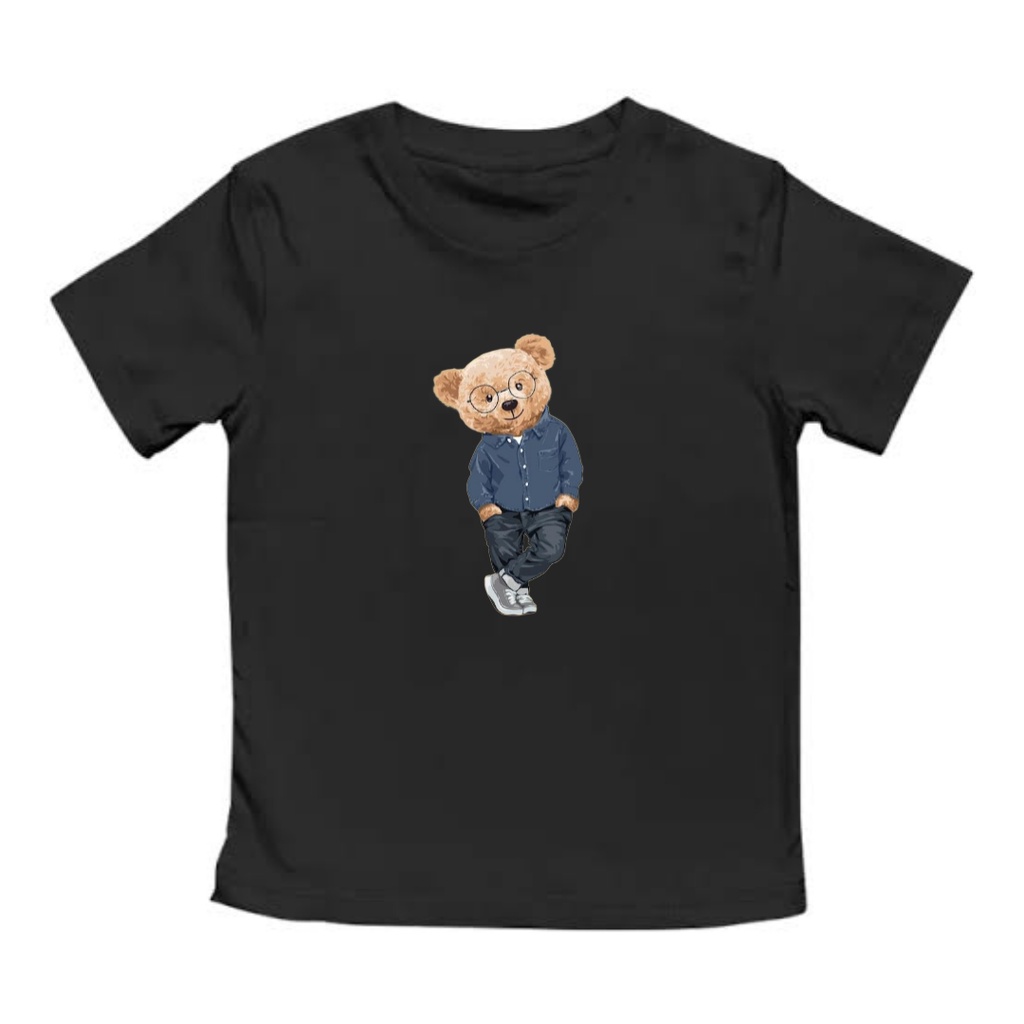 KAOS BAJU ANAK FASHION BEAR UNTUK ANAK 2-10 TAHUN