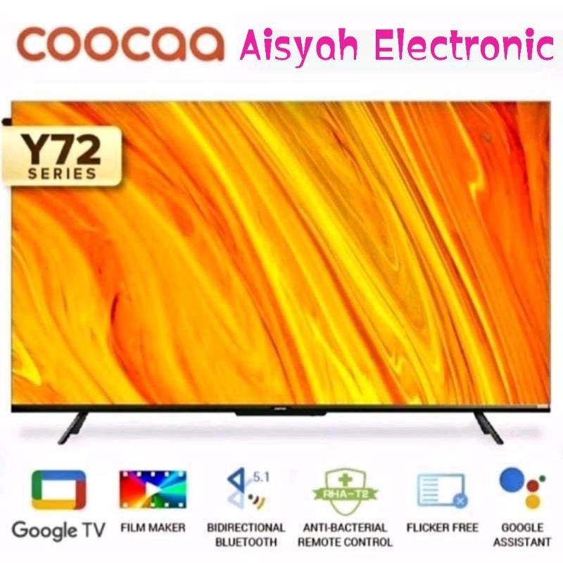 GOOGLE TV COOCAA 70 INCH UHD 4K (70Y72)