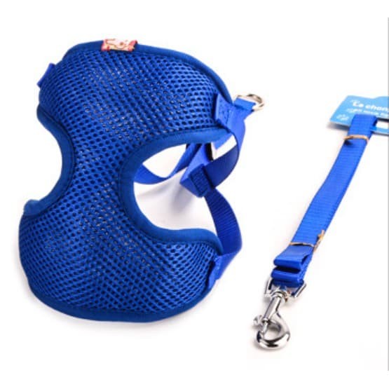 HARNES KUCING MUSANG CHEST HARNESS ROMPI ANJING TALI PENUNTUN HEWAN