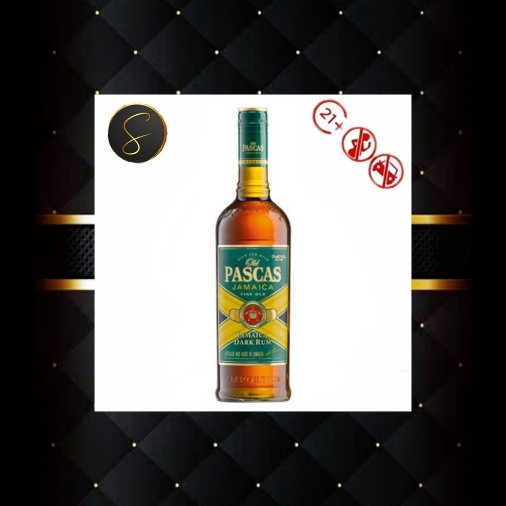 OLD PASCAS JAMAICA FINE OLD DARK RUM 700ML