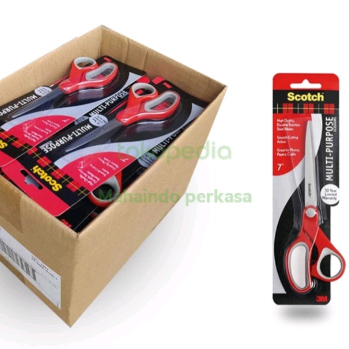 

Menakjubkan Gunting 3M 1427 Scissor 7 Inch Multi-Purpose Hot Sale