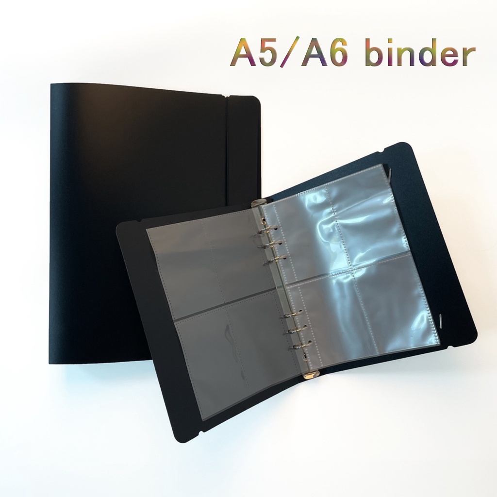 Dpp-a4 / A5 Cover Buku Catatan / Binder 6 Lubang Bahan PP Frosted