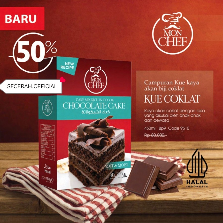 

❄️List New☄️MY WAY (MON CHEF CHOCOLATE CAKE)