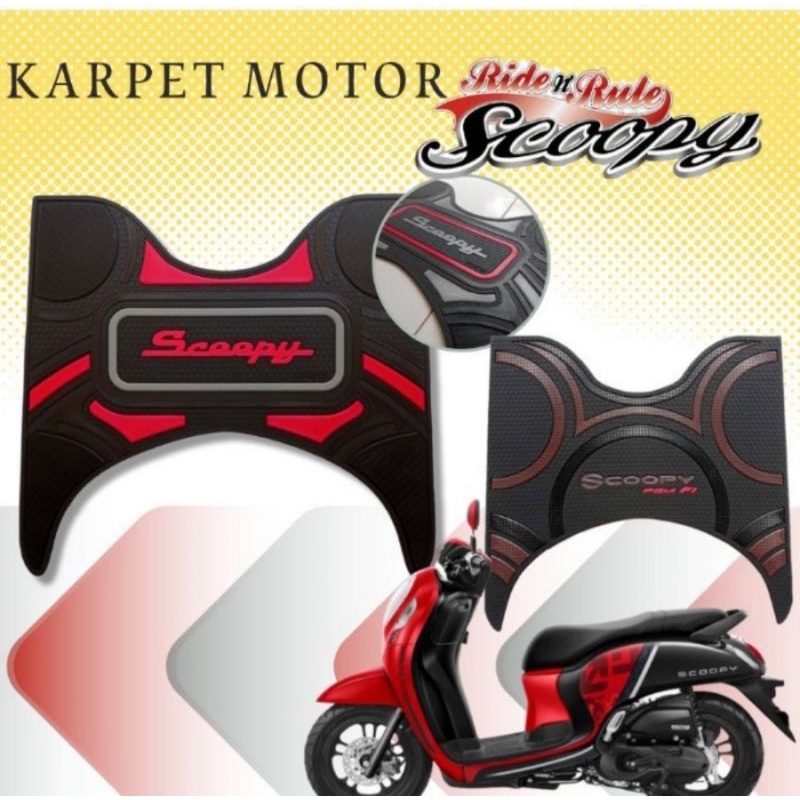 karpet motor Honda Scoopy 2013 sampai 2023